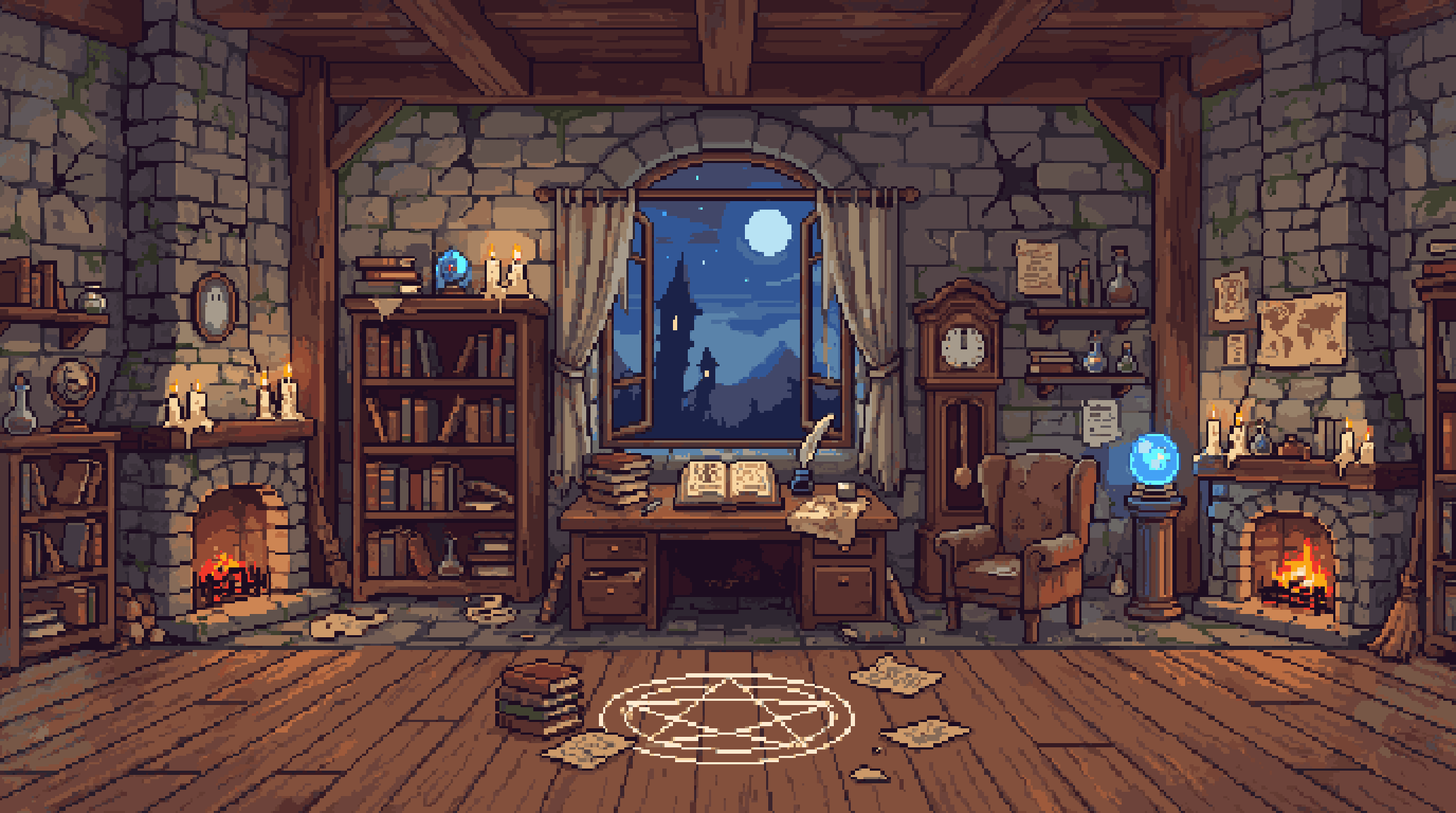 Wizard Study room